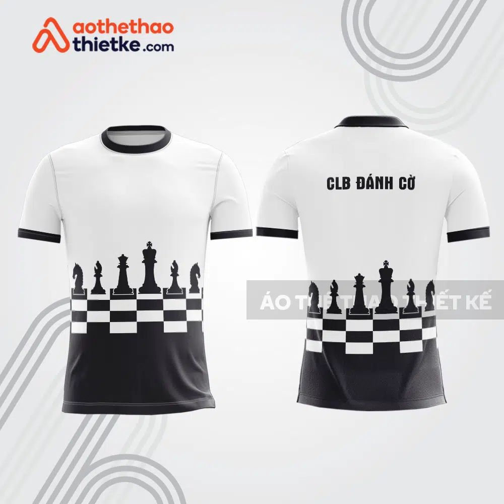 Mẫu thiết kế áo t-shirt thi đấu CLB đánh cờ ch4