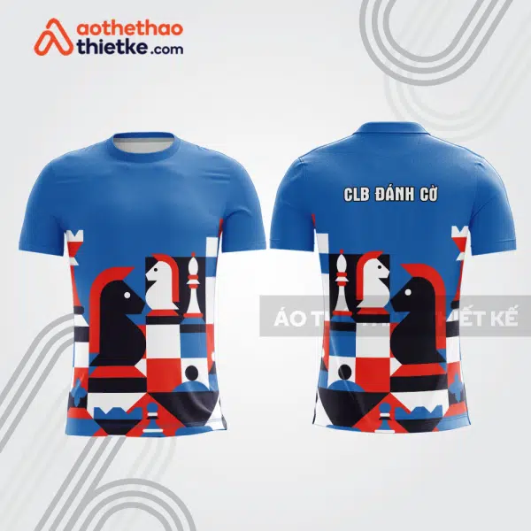 Mẫu thiết kế áo t-shirt thi đấu CLB đánh cờ ch40