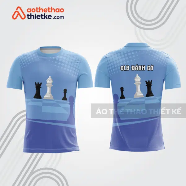 Mẫu thiết kế áo t-shirt thi đấu CLB đánh cờ ch41