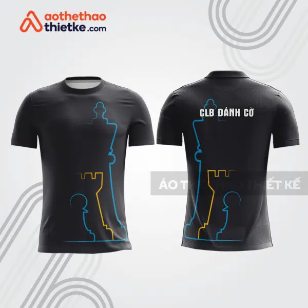 Mẫu thiết kế áo t-shirt thi đấu CLB đánh cờ ch42