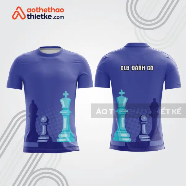 Mẫu thiết kế áo t-shirt thi đấu CLB đánh cờ ch43