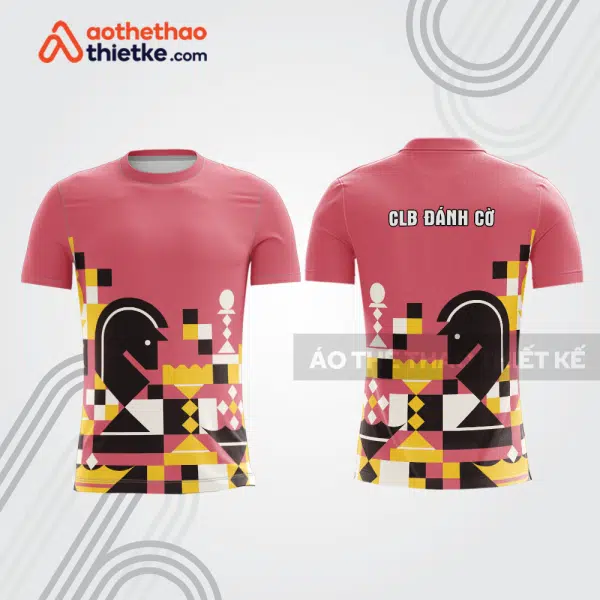 Mẫu thiết kế áo t-shirt thi đấu CLB đánh cờ ch47