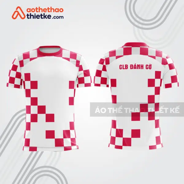 Mẫu thiết kế áo t-shirt thi đấu CLB đánh cờ ch5