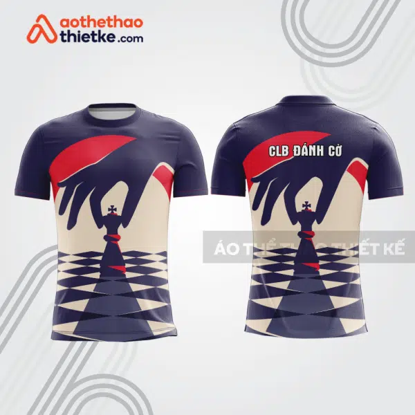 Mẫu thiết kế áo t-shirt thi đấu CLB đánh cờ ch50