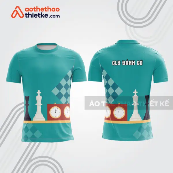 Mẫu thiết kế áo t-shirt thi đấu CLB đánh cờ ch51
