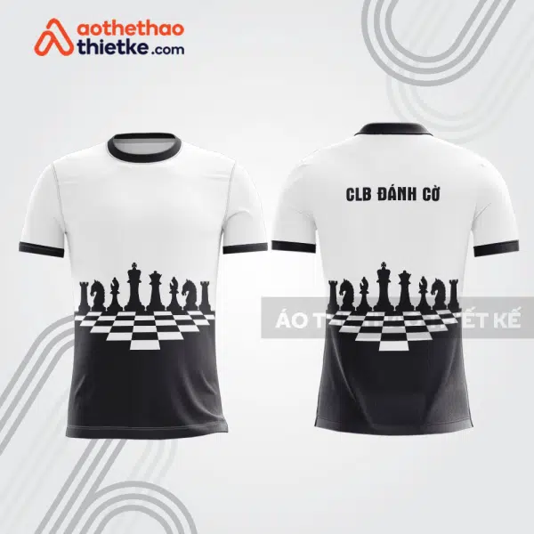 Mẫu thiết kế áo t-shirt thi đấu CLB đánh cờ ch52