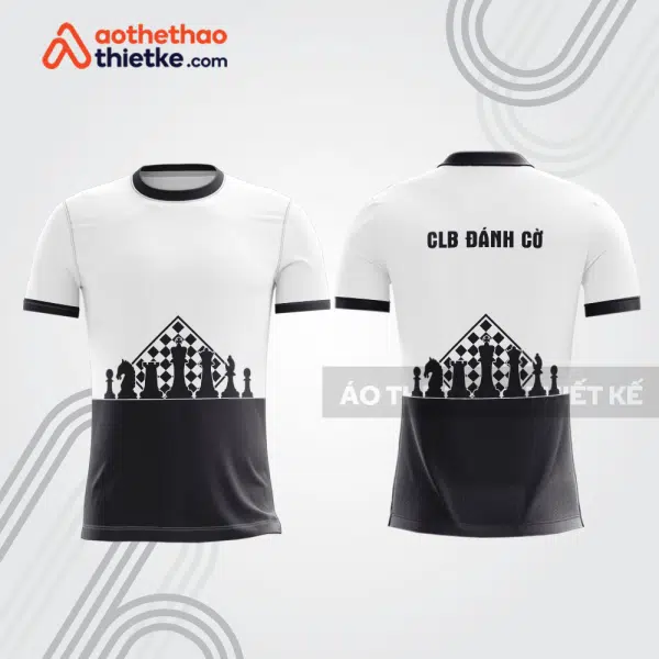 Mẫu thiết kế áo t-shirt thi đấu CLB đánh cờ ch53