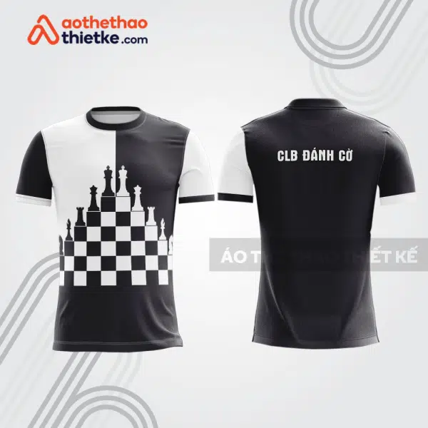 Mẫu thiết kế áo t-shirt thi đấu CLB đánh cờ ch54