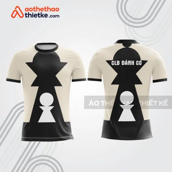 Mẫu thiết kế áo t-shirt thi đấu CLB đánh cờ ch56