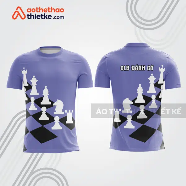 Mẫu thiết kế áo t-shirt thi đấu CLB đánh cờ ch57