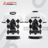 Mẫu thiết kế áo t-shirt thi đấu CLB đánh cờ ch58