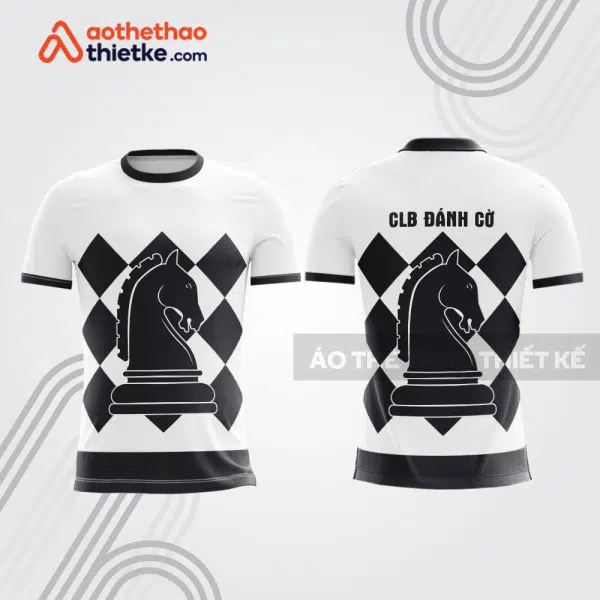 Mẫu thiết kế áo t-shirt thi đấu CLB đánh cờ ch58