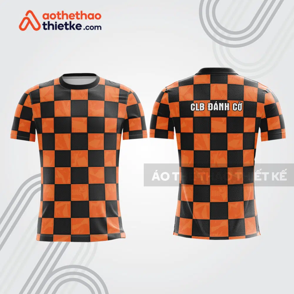 Mẫu thiết kế áo t-shirt thi đấu CLB đánh cờ ch6