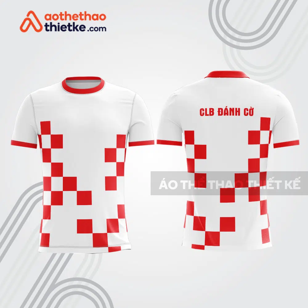 Mẫu thiết kế áo t-shirt thi đấu CLB đánh cờ ch7