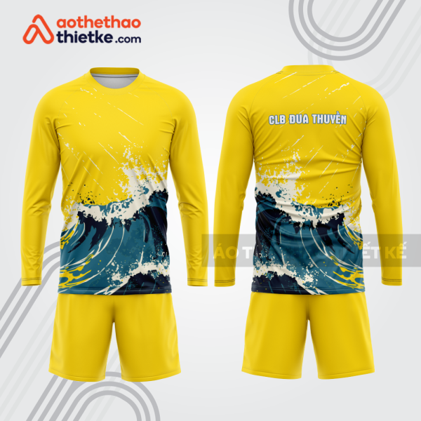 Mẫu thiết kế quần áo dài tay CLB đua thuyền dtb101