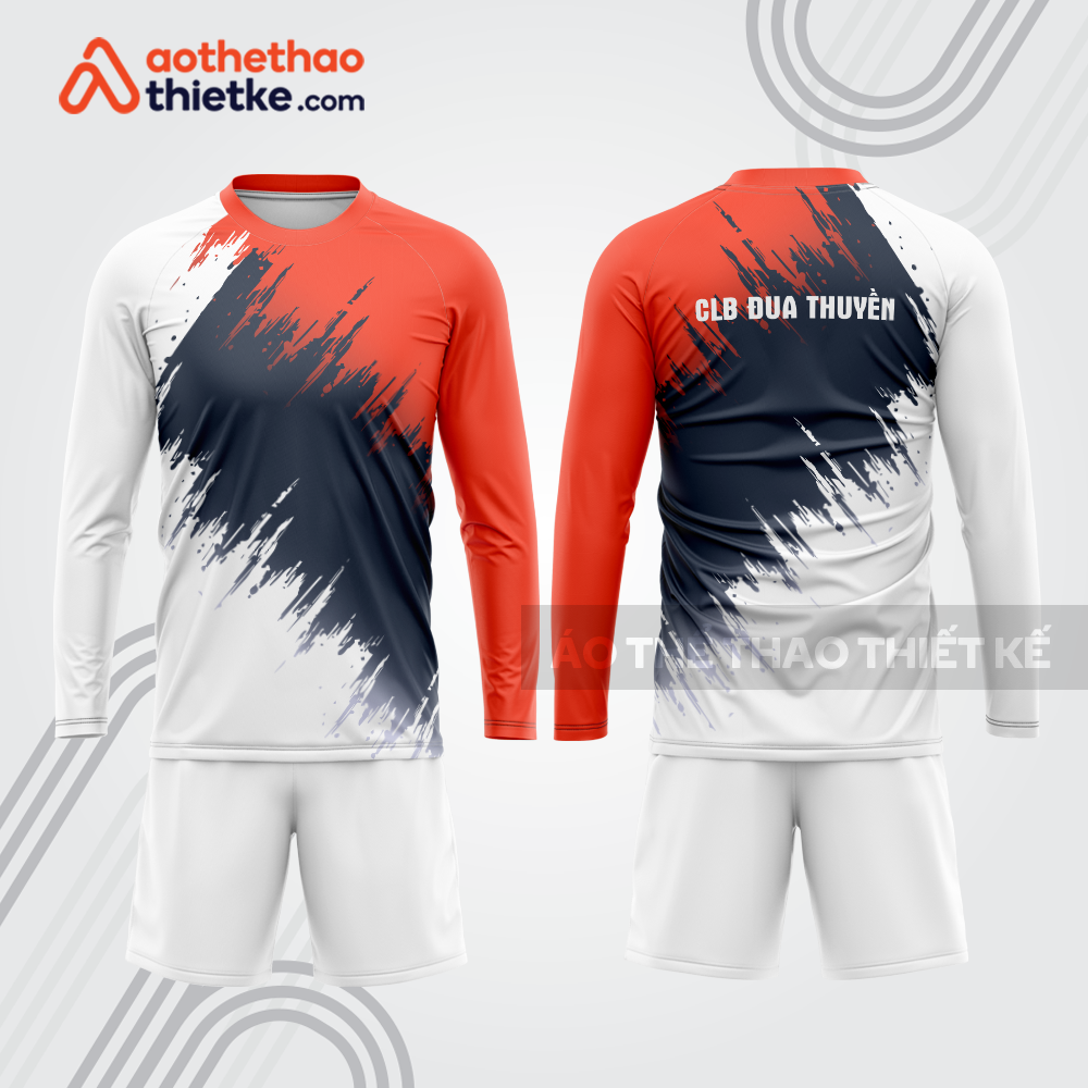 Mẫu thiết kế quần áo dài tay CLB đua thuyền dtb102