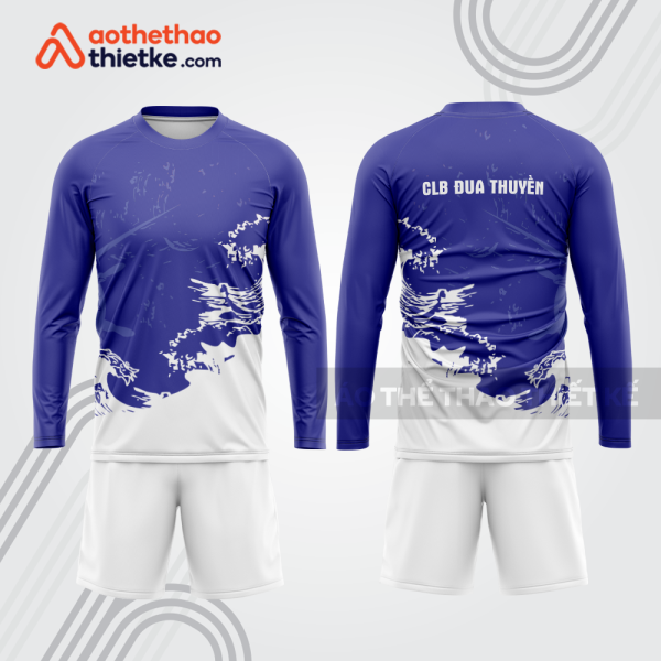 Mẫu thiết kế quần áo dài tay CLB đua thuyền dtb103