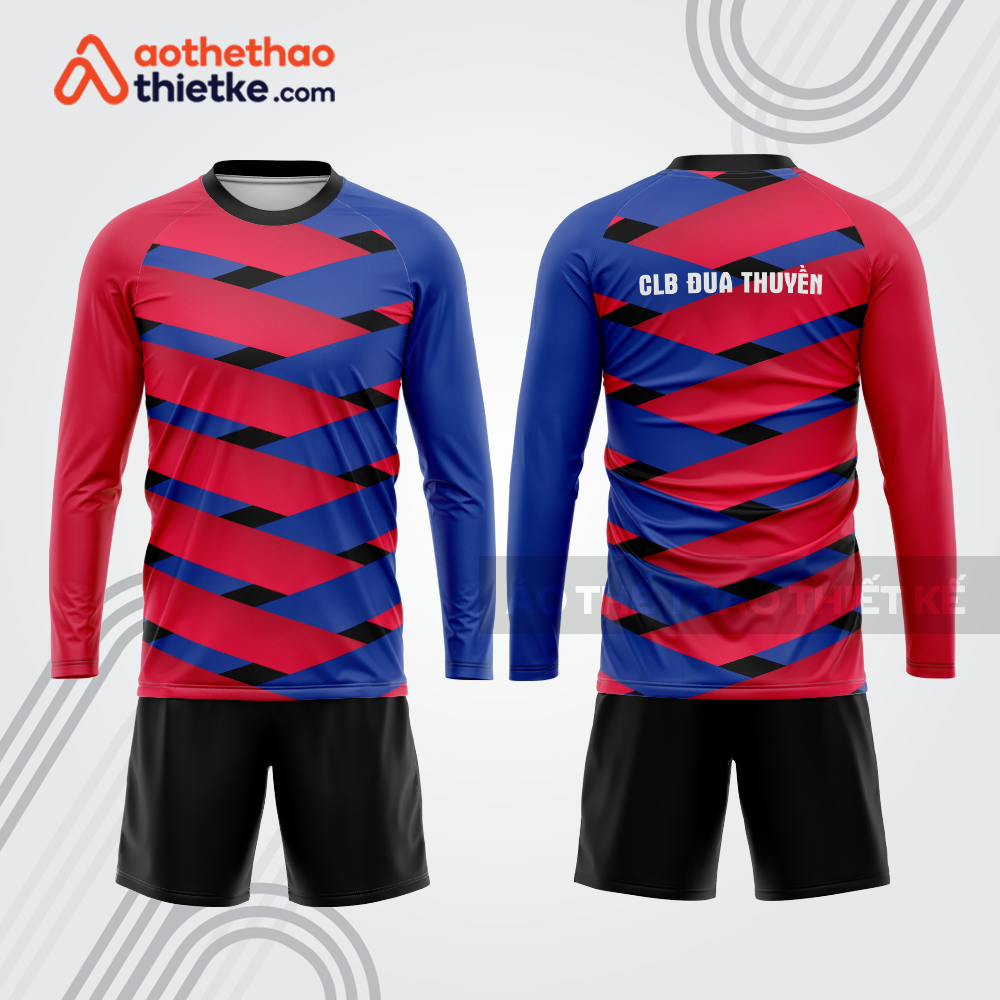 Mẫu thiết kế quần áo dài tay CLB đua thuyền dtb104