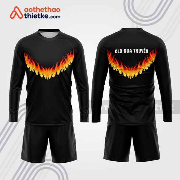 Mẫu thiết kế quần áo dài tay CLB đua thuyền dtb106