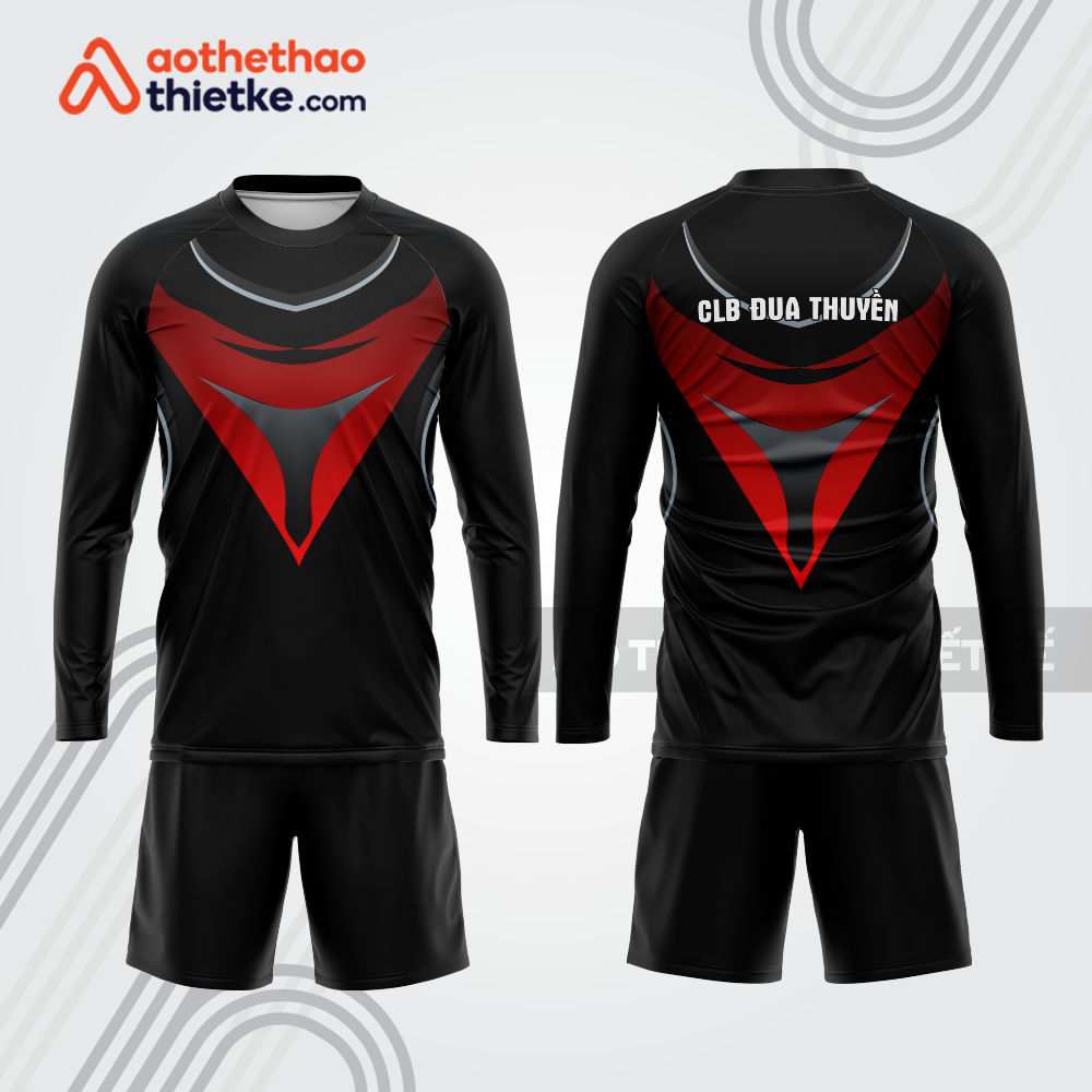 Mẫu thiết kế quần áo dài tay CLB đua thuyền dtb112