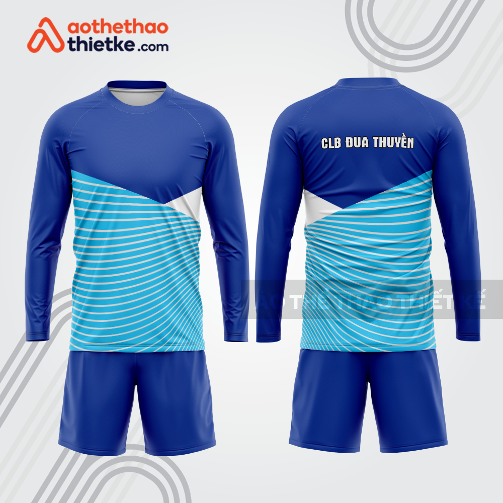 Mẫu thiết kế quần áo dài tay CLB đua thuyền dtb113