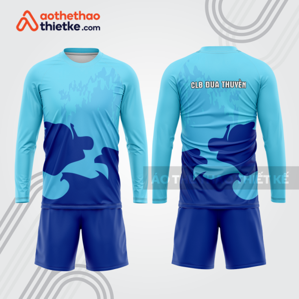 Mẫu thiết kế quần áo dài tay CLB đua thuyền dtb114