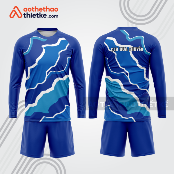 Mẫu thiết kế quần áo dài tay CLB đua thuyền dtb115