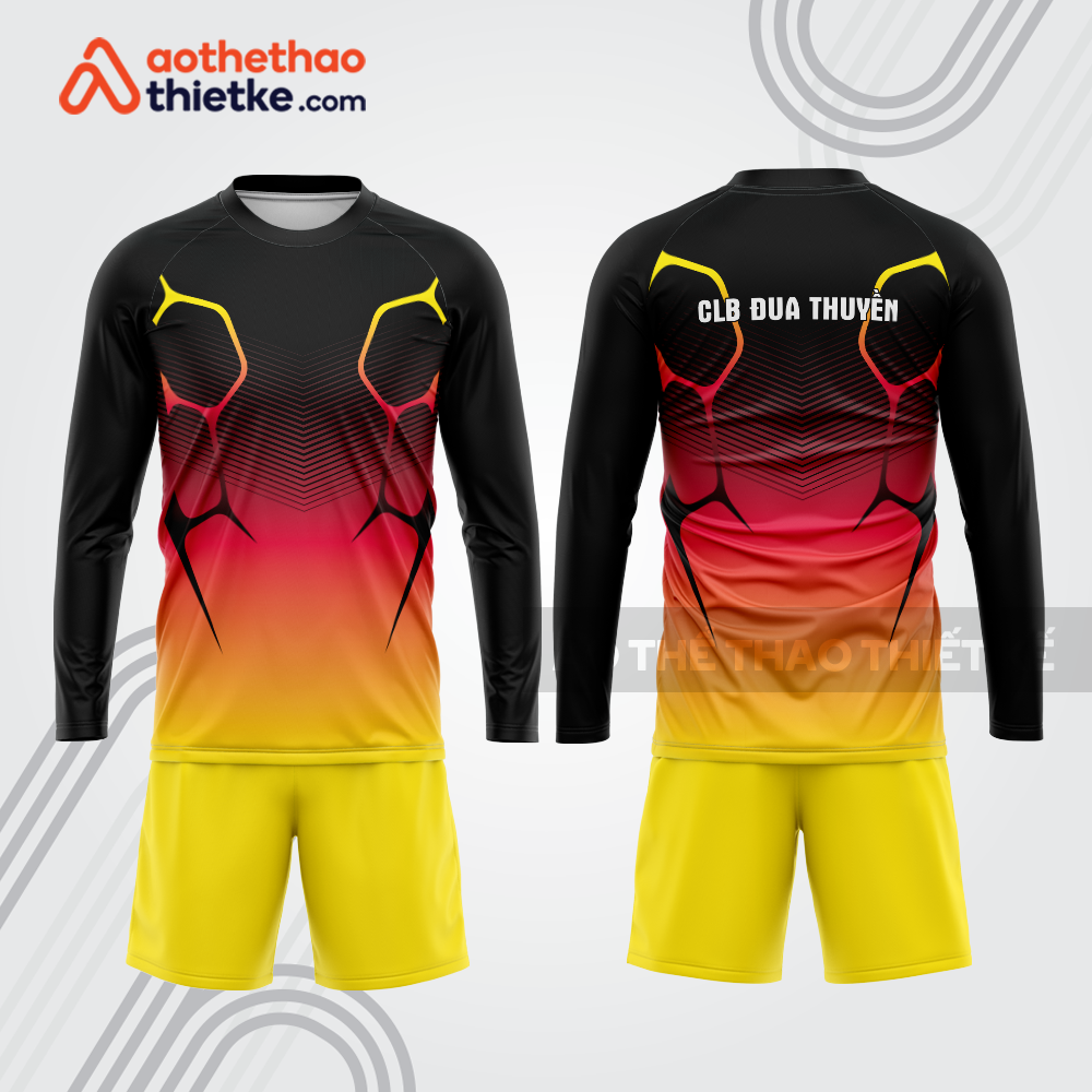 Mẫu thiết kế quần áo dài tay CLB đua thuyền dtb117