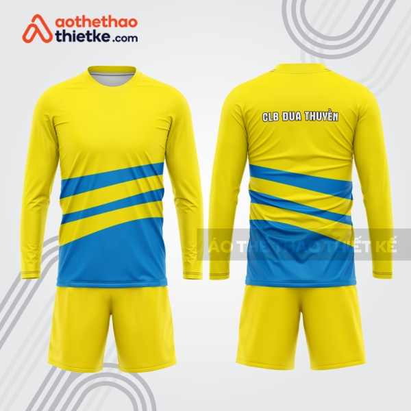 Mẫu thiết kế quần áo dài tay CLB đua thuyền dtb118