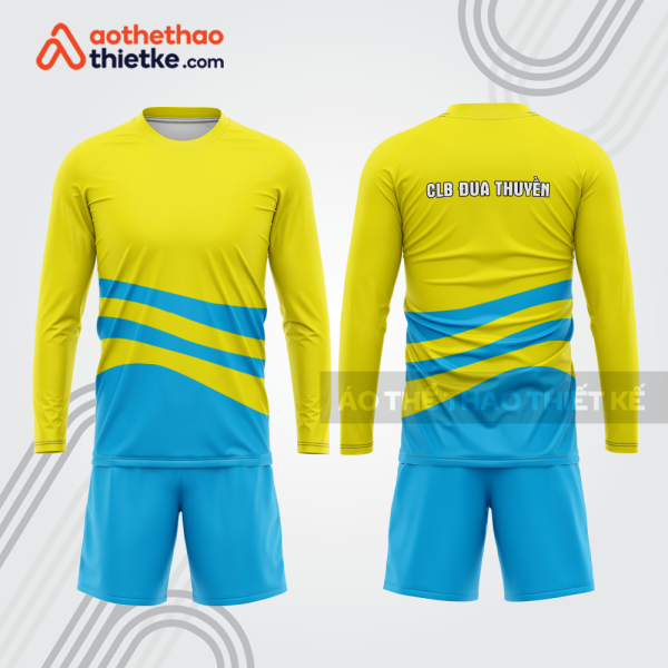 Mẫu thiết kế quần áo dài tay CLB đua thuyền dtb120