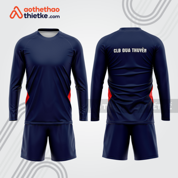 Mẫu thiết kế quần áo dài tay CLB đua thuyền dtb121