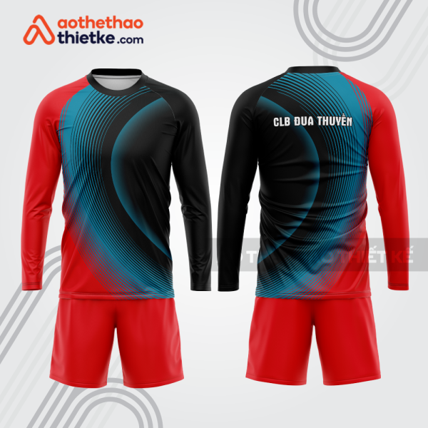 Mẫu thiết kế quần áo dài tay CLB đua thuyền dtb122