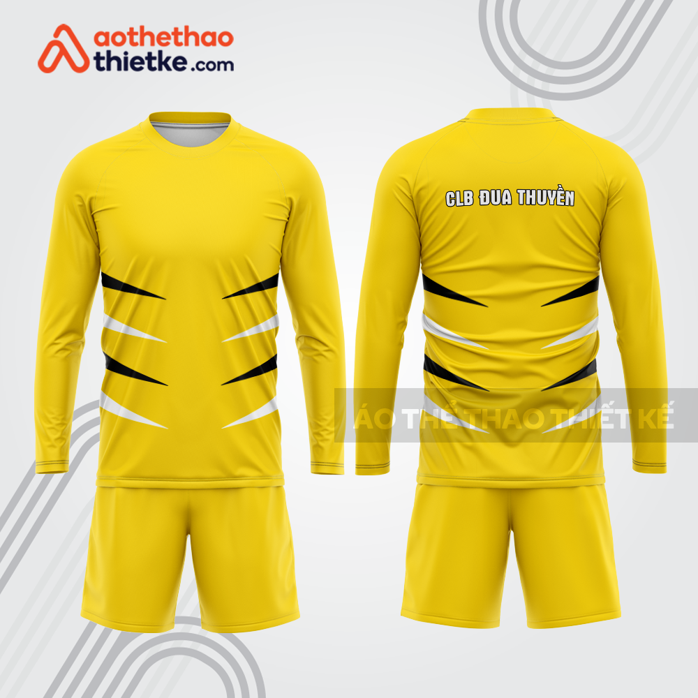 Mẫu thiết kế quần áo dài tay CLB đua thuyền dtb124