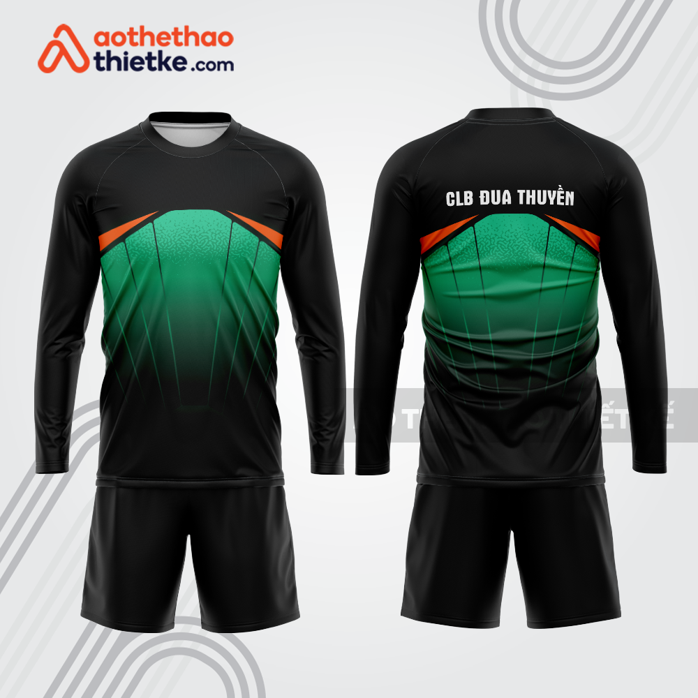 Mẫu thiết kế quần áo dài tay CLB đua thuyền dtb126