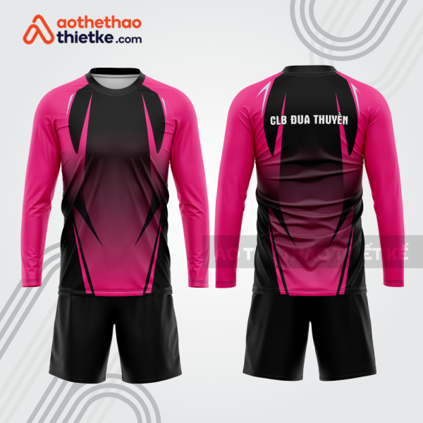 Mẫu thiết kế quần áo dài tay CLB đua thuyền dtb127