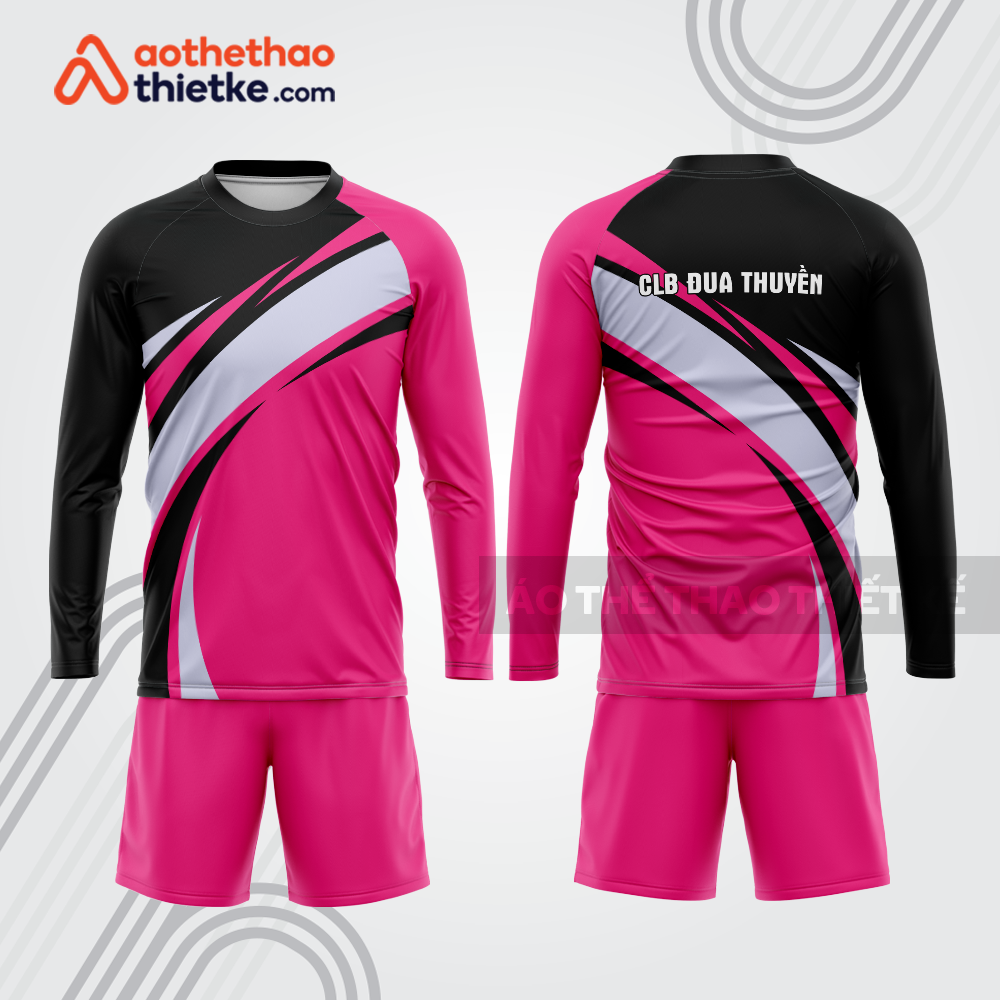 Mẫu thiết kế quần áo dài tay CLB đua thuyền dtb128