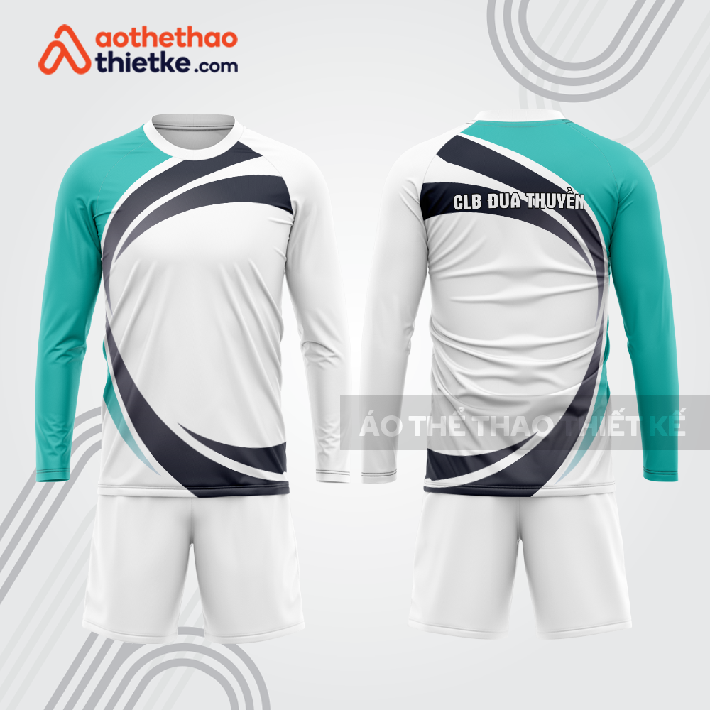 Mẫu thiết kế quần áo dài tay CLB đua thuyền dtb129