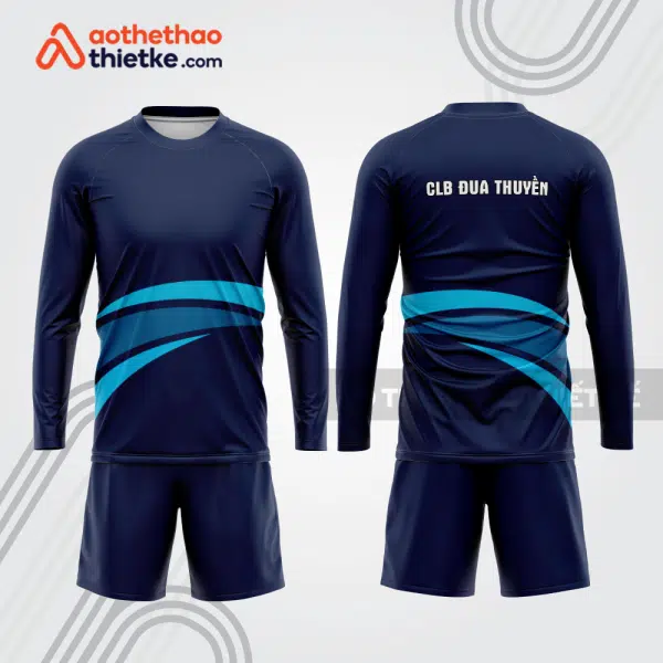 Mẫu thiết kế quần áo dài tay CLB đua thuyền dtb154