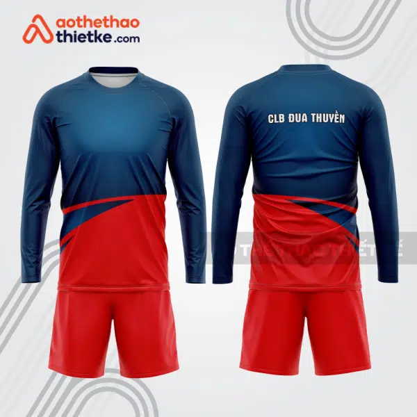 Mẫu thiết kế quần áo dài tay CLB đua thuyền dtb155