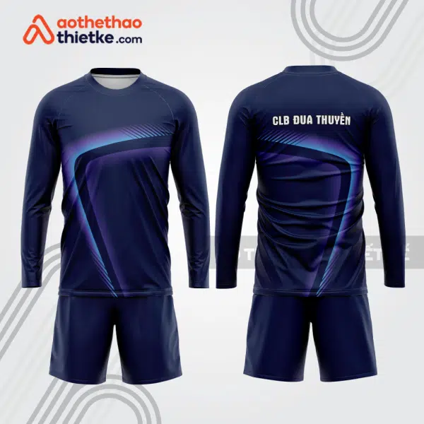 Mẫu thiết kế quần áo dài tay CLB đua thuyền dtb180