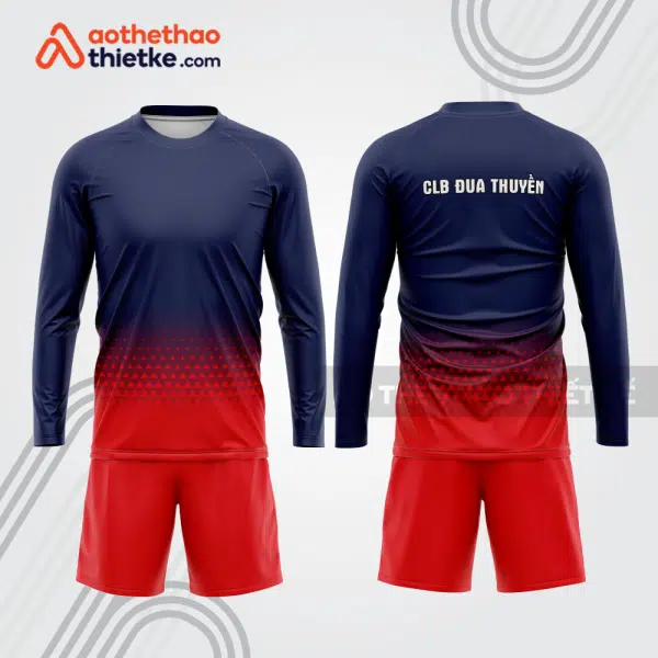 Mẫu thiết kế quần áo dài tay CLB đua thuyền dtb185