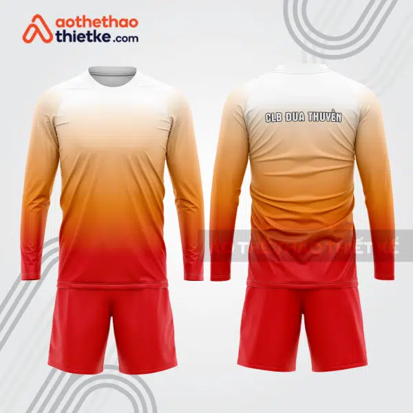 Mẫu thiết kế quần áo dài tay CLB đua thuyền dtb190