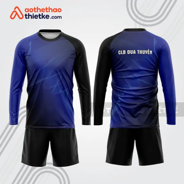 Mẫu thiết kế quần áo dài tay CLB đua thuyền dtb193