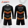 Mẫu thiết kế quần áo dài tay CLB đua thuyền dtb197