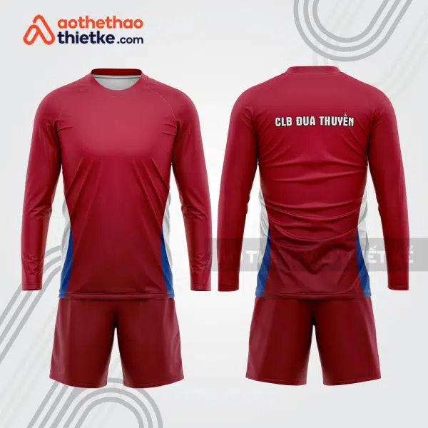Mẫu thiết kế quần áo dài tay CLB đua thuyền dtb207
