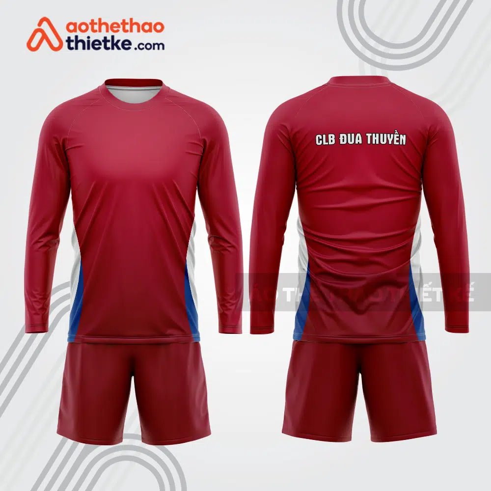 Mẫu thiết kế quần áo dài tay CLB đua thuyền dtb207