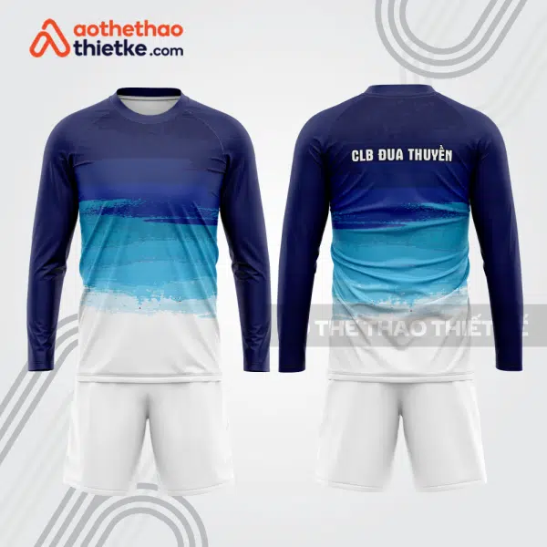 Mẫu thiết kế quần áo dài tay CLB đua thuyền dtb208