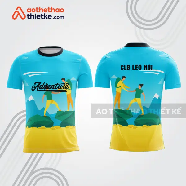 Mẫu thiết kế áo t-shirt áo leo núi & dã ngoại đẹp lnb108
