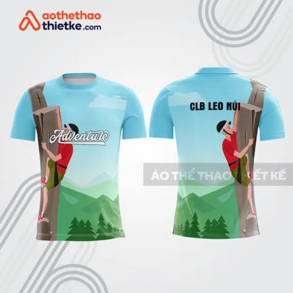 Mẫu thiết kế áo t-shirt áo leo núi & dã ngoại đẹp lnb108