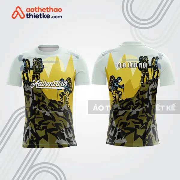 Mẫu thiết kế áo t-shirt áo leo núi & dã ngoại đẹp lnb113